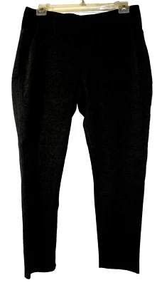 Nuevo ASHLEY STEWART Pantalones Gris Elástico Ponte Leggings con Elástico en Cintura Talla 18/20 Foto 1 de 4