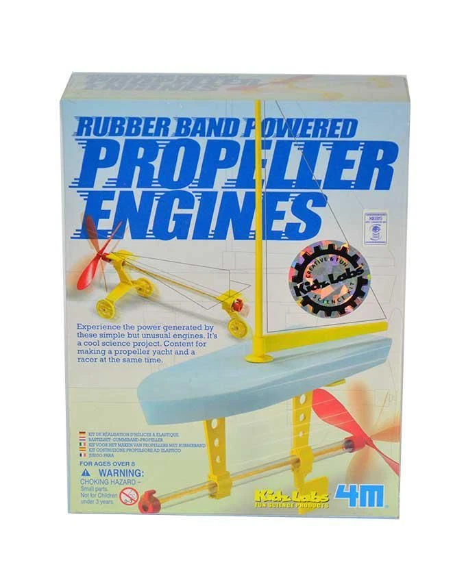 BRAND NEW RUBBER BAND POWERED PROPELLER ENGINGES - Image 1 of 1