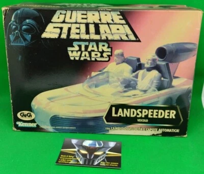 Vintage Toy STAR WARS Veicolo LANDSPEEDER KENNER Tonka Corporation 1995 New Misb - Immagine 1 di 4