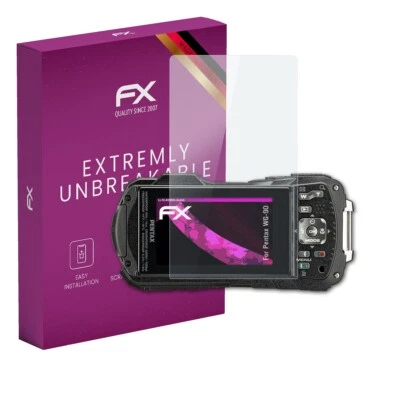 atFoliX Glass Protective Film for Pentax WG-90 Glass Protector 9H Hybrid-Glass - Image 1 of 4