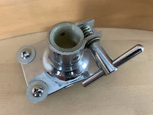 HOSHINO K Trak Bass Drum Rack Tom Post Mount Bracket Holder Part 80s Vtg Japan - Picture 1 of 7