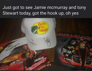 TIENDAS BAS PRO FIRMADAS por Tony Stewart y Jamie McMurray - Imagen 1 de 9