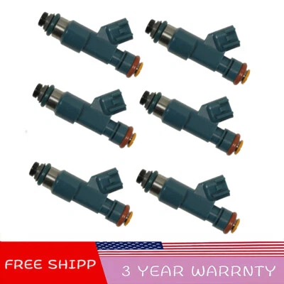 Juego de 6 inyectores de combustible 307775010 para Volvo V70 2008-10 XC60 2010-15 XC70 2008-15 Foto 1 de 4