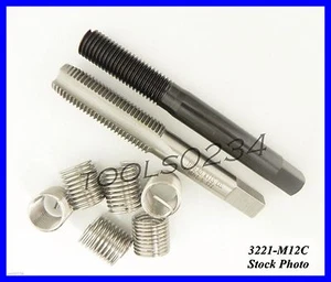 M12 x 1.75 Metric Thread Repair Insert Kit 3221-M12C Perma Coil Fits Heli - Picture 1 of 6