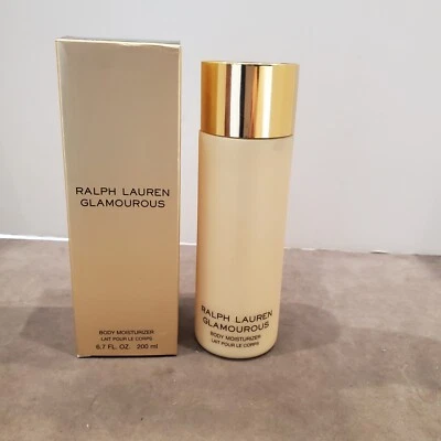 RALPH LAUREN HIDRATANTE CORPORAL GLAMUROSA / Loción 6,7 oz. /200 ml NUEVO CON CAJA Foto 1 de 4