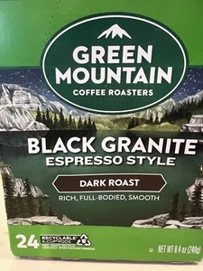 Tostadores de café Green Mountain de 24 quilates de granito negro, Keurig de una sola porción K-Cup Po - Imagen 1 de 3