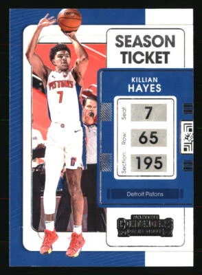 Killian Hayes 2021-22 Panini Contenders #78 BASKETBALL Card - Image 1 of 2