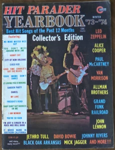 Hit Parader Yearbook Collector's Edition Winter 73-74 Led Zepplin, David Bowie.. - Picture 1 of 11