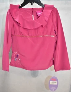 Barbie Blouse Shirt Fairy Topia Pink Size 5 Girl's HTF - Picture 1 of 8