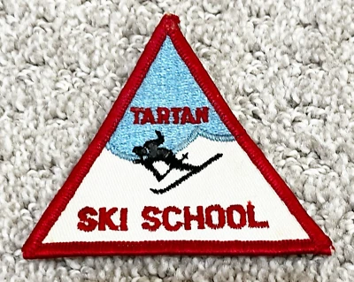 Tartan Ski School Vintage Patch North St Paul Minnesota MN High School MSHSL - Image 1 of 4