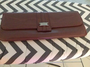 LK BENNETT WINTER ROSE (ALTROSA/BRÄUNLICH) GROSSE CLUTCH TASCHE - GEBRAUCHT - Bild 1 von 5