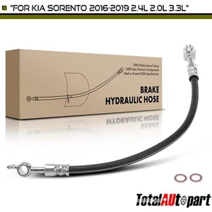 Brake Hydraulic Hose for Kia Sorento 2016-2020 L4 2.4L 2.0L V6 3.3L Rear Right - Picture 1 of 8