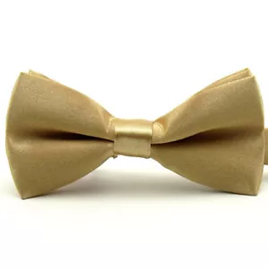 Kids Boys Children Solid Candy Color Pre-tied Bow Tie School Party Bowties QN043 - Picture 1 of 23