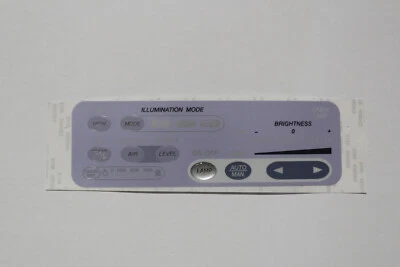 Olympus CLV-180 Replacement Keypad Decal - Image 1 of 4