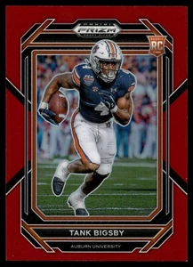 Selecciones de draft Panini Prizm 2023 rojo/299 #122 tanque Bigsby RC Auburn Jaguars 🔥 - Imagen 1 de 2
