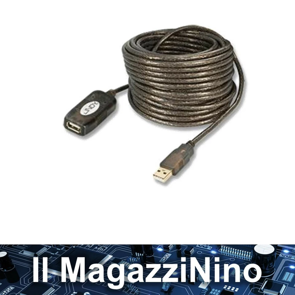 Cavo prolunga 20m USB 2.0 Active Extension - Immagine 1 di 1