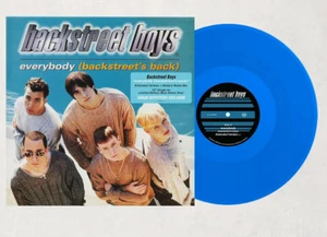 Backstreet Boys - Everybody (Backstreet’s Back) blue Vinyl 12" US new sealed - Picture 1 of 1
