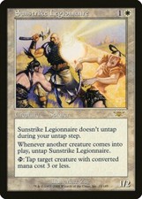 Sunstrike Legionnaire Legions NM White Rare MAGIC THE GATHERING CARD ABUGames