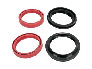 Anillos de sellado de horquilla/tapas antipolvo kmx24 se adapta a horquilla Showa 47 mm Honda CR (F) Kawasaki - Imagen 1 de 1