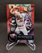 PAUL GOLDSCHMIDT 2023 Bowman Platinum #98 Platinum Bar Foil /75 Cardinals