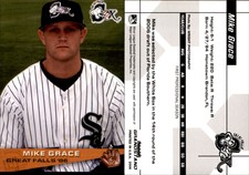 Mike Grace 2006 Grandstand Great Falls White Sox #16 Card *AutographDen*
