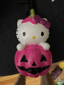 Nuovo dispenser sapone/lozione Halloween zucca rosa Hello Kitty TikTok - Foto 1 di 2