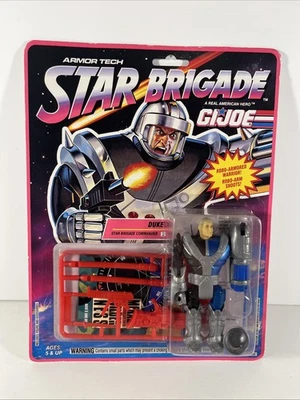 Figura de acción Hasbro GI Joe 1993 Star Brigade Duke 3,75" de colección sin usar, en caja Foto 1 de 4