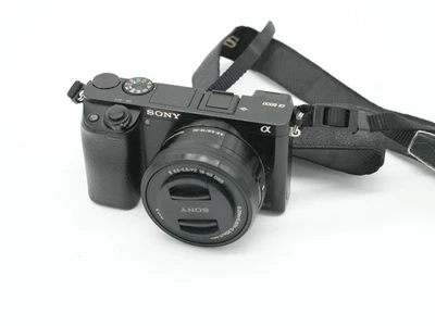 Sony Alpha α6000 24.3MP Digital SLR Camera - Black (Kit with E PZ 16-50mm) - Image 1 of 4