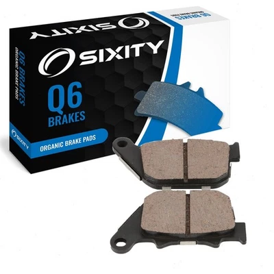 Rear Organic Brake Pads 2004-2008 Harley Davidson XL1200R Sportster 1200 hi - Image 1 of 4