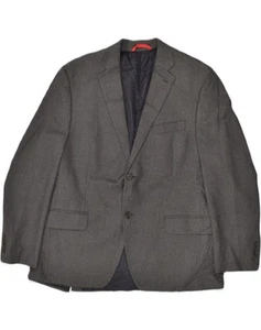 CHAPS Mens 2 Button Blazer Jacket UK 44 2XL Grey Polyester AP64 - Picture 1 of 3