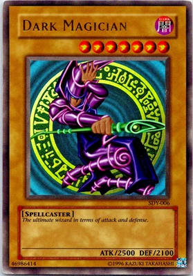 Yu-Gi-Oh! TCG Ultra Rare- Dark Magician - Starter Deck Yugi - Image 1 of 2
