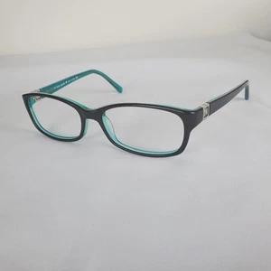 Kate Spade New York Regine Eyeglass Frame 0DH4 Black Aqua "Frame Only" - Picture 1 of 13