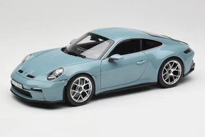 187470 Porsche 911 992 S/T Meissenblue Norev 1/18 - Picture 1 of 8