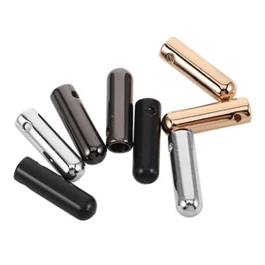  Tapas de extremo Paracord 8 piezas: puntas de cuerda de metal para cable de orificio de 5 mm - sujetadores seguros - Imagen 1 de 12