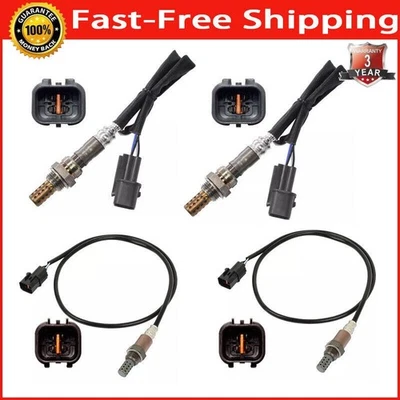 4PCS Oxygen Sensor Upstream+Downstream for 2004-2012 Mitsubishi Galant 2.4L L4 - Image 1 of 4