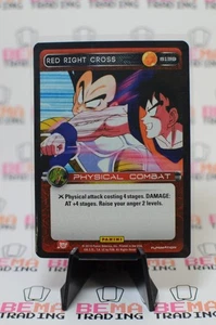 DBZ Dragon Ball Z TCG Card Panini Premiere S139 Red Right Cross Foil - Picture 1 of 3