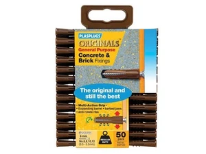 Plasplugs - SGP550 Originals™ Fixations polyvalentes (Pack de 50) - Photo 1/1