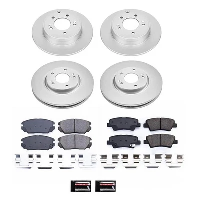 PowerStop CRK9061 Brake Kit For Hyundai Sonata 2009-2010 Front Rear - Изображение 1 из 4