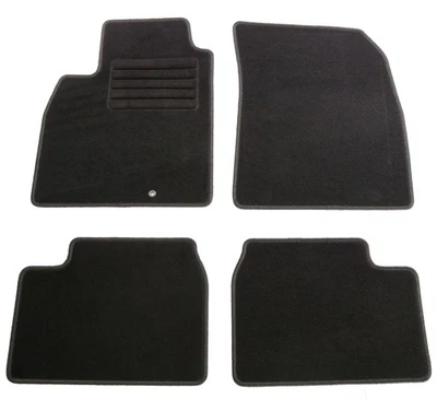 AD TUNING Fußmatten Set für Nissan Micra 4 K13 2010-2017 Autoteppiche mit 100% Passform