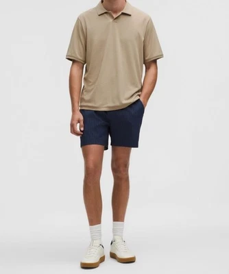 Polo manga corta M4-10 nuevo con etiquetas talla M Lululemon de malla texturizada para hombre MOVT Foto 1 de 4