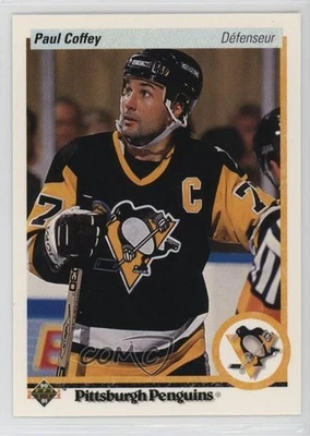 1990-91 Upper Deck French Paul Coffey #124 HOF - Image 1 of 2