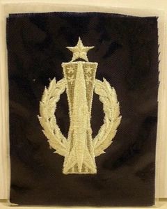 US Air Force Senior Missile Operations Badge Insignia Blue Fatigue Patch - Picture 1 of 2