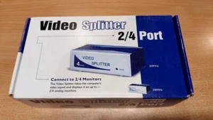 Nuevo: divisor de vídeo VGA 2 puertos - para conectar 2 monitores - Imagen 1 de 4
