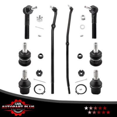 Extremos de varilla de amarre delanteros interiores y exteriores rótulas aptas para Dodge Ram 1500 2500 2004-08 Foto 1 de 4