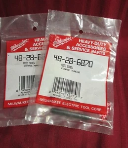 4 Milwaukee 48-28-6870 Feed Screw Coarse Thread 1 in. to 2-9/16 in. diameter BIT - Picture 1 of 3