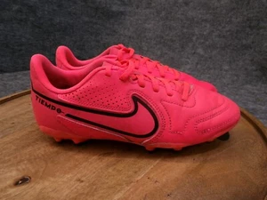 Botines de fútbol Nike Tiempo Legend 9 Club MG Racer rosa DA1331-600 juvenil talla 4 años - Imagen 1 de 11