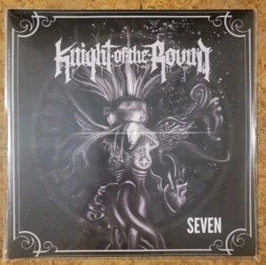 SEVEN Knight of the Round Final Fantasy 7 WHITE LIMITED 2xLP Vinyl Record NEW - Picture 1 of 2