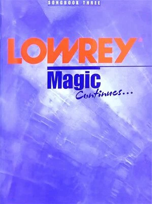 Lowrey Magic Organ SONGBOOK THREE - Image 1 of 4