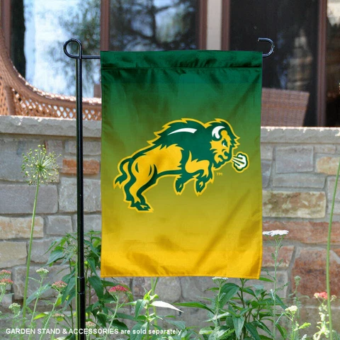 NDSU Bison Gradient Colors Garden Flag and Yard Banner Cover