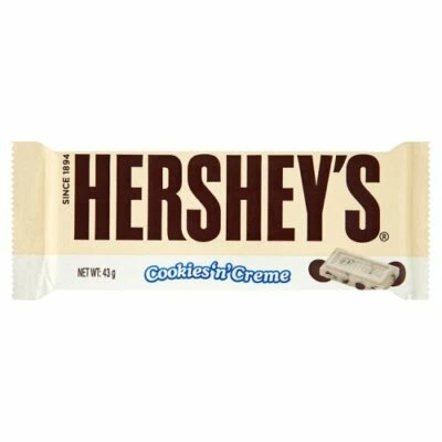 Hershey's Cookies-n-Creme Bar 43 g (Pack of 18) - Image 1 of 4